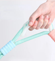 Hand Free Dog Leash for Pet Walking Running Adjustable  Waist Belt Chest Strap - PeticaDeals