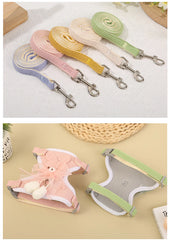 Harness Chest Strap Kitten Cat & Small Dog Collar Leash Vest - PeticaDeals