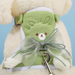 Harness Chest Strap Kitten Cat & Small Dog Collar Leash Vest - PeticaDeals