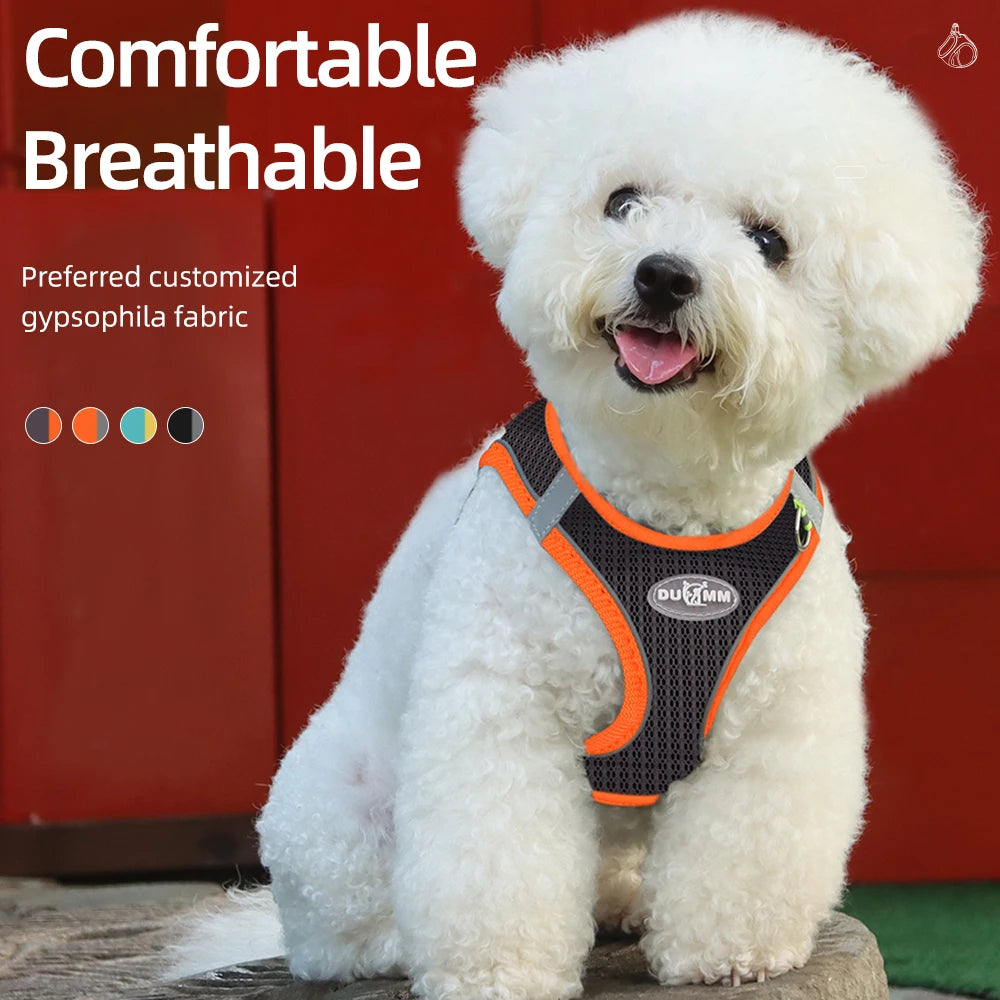 Harness Leash Breathable Pet Chest Strap - PeticaDeals