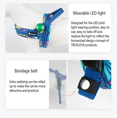 Harness Wearable LED Light Nylon - PeticaDeals