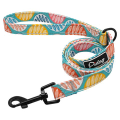 Heavy Duty Dog Leash Rope Nylon Printed Pet Dogs Walking - PeticaDeals