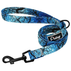 Heavy Duty Dog Leash Rope Nylon Printed Pet Dogs Walking - PeticaDeals