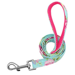 Heavy Duty Dog Leash Rope Nylon Printed Pet Dogs Walking - PeticaDeals