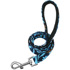 Heavy Duty Dog Leash Rope Nylon Printed Pet Dogs Walking - PeticaDeals