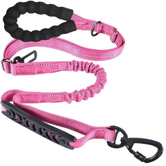 Heavy Duty Dog Leash with Car Harness and Comfortable Padded Handle and Highly Reflective - PeticaDeals