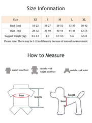 High Collar Small Dog & Cats Clothes Plaid Woolen - PeticaDeals