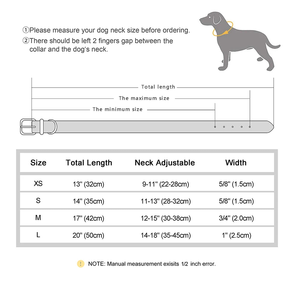 High Quality Leather Dog Braided Durable Pet Collars - PeticaDeals