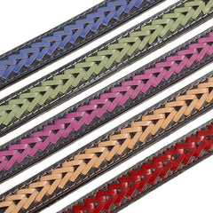 High Quality Leather Dog Braided Durable Pet Collars - PeticaDeals