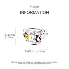 High Quality Luxury Sterling Silver Zircon Hoop Earrings For Women - PeticaDeals