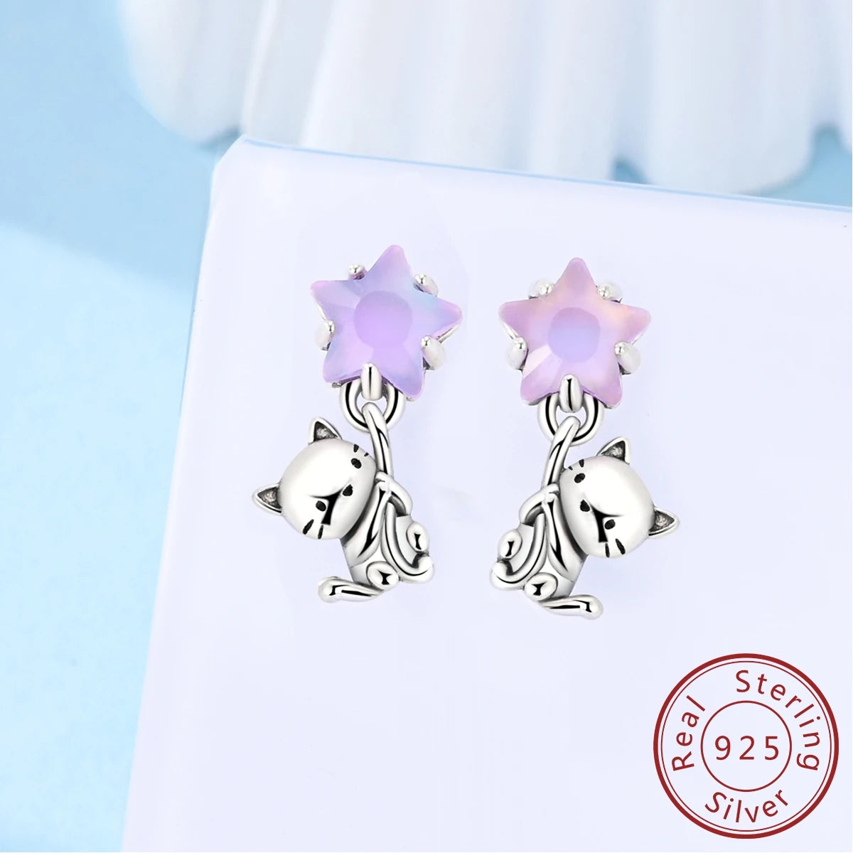High Quality Luxury Sterling Silver Zircon Hoop Earrings For Women - PeticaDeals