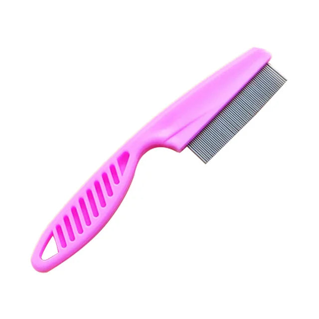 Home Pet Animal Care Comb Protect Flea Comb For Cat Dog Pet Stainless - PeticaDeals