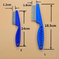 Home Pet Animal Care Comb Protect Flea Comb For Cat Dog Pet Stainless - PeticaDeals