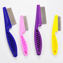 Home Pet Animal Care Comb Protect Flea Comb For Cat Dog Pet Stainless - PeticaDeals