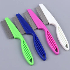 Home Pet Animal Care Comb Protect Flea Comb For Cat Dog Pet Stainless - PeticaDeals