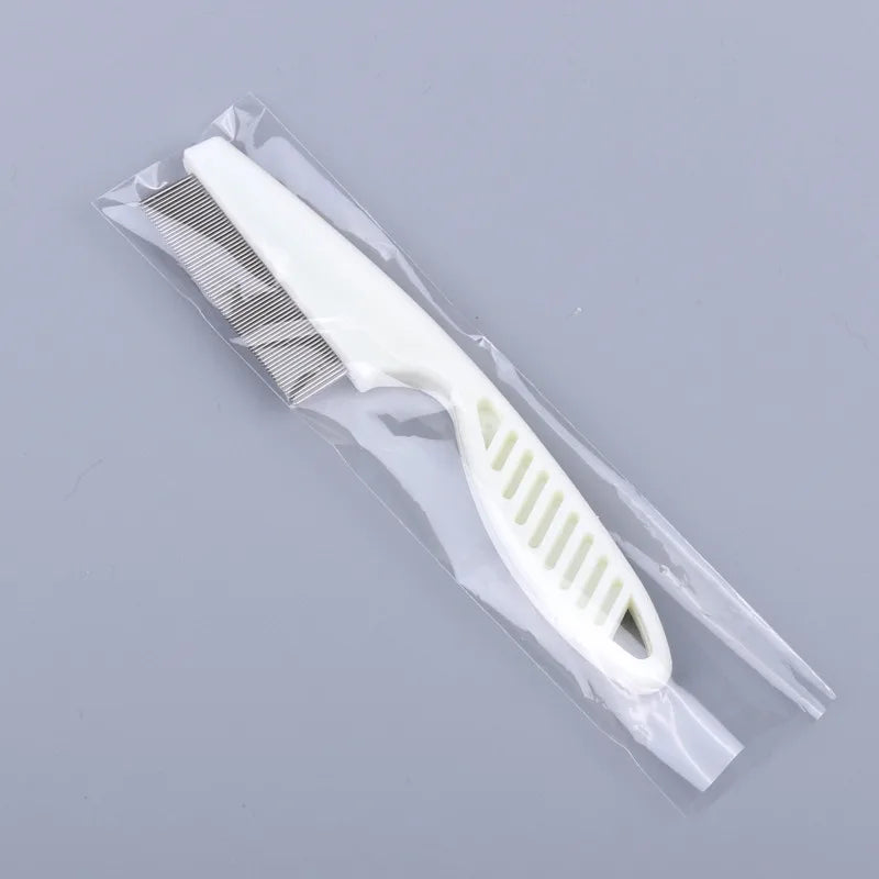 Home Pet Animal Care Comb Protect Flea Comb For Cat Dog Pet Stainless - PeticaDeals