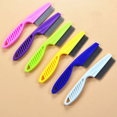 Home Pet Animal Care Comb Protect Flea Comb For Cat Dog Pet Stainless - PeticaDeals