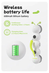 Intelligent Interactive Cat Toy Mobile Activation Wake-Up Earthworm Pole Toy with Tail Automatic Popping Hole Interactive - PeticaDeals