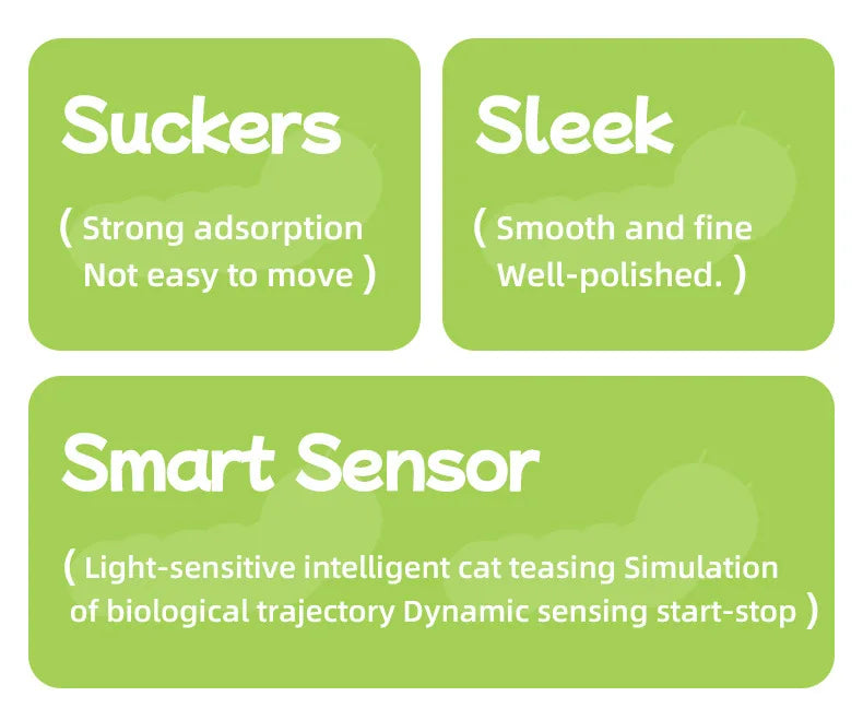 Intelligent Interactive Cat Toy Mobile Activation Wake-Up Earthworm Pole Toy with Tail Automatic Popping Hole Interactive - PeticaDeals