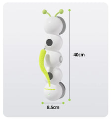 Intelligent Interactive Cat Toy Mobile Activation Wake-Up Earthworm Pole Toy with Tail Automatic Popping Hole Interactive - PeticaDeals