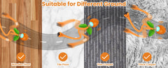 Interactive Cat Toy 3 Working Modes Irregular Motion Trajectory Cat Toys for Indoor Cats Self Play - PeticaDeals