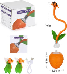 Interactive Cat Toy 3 Working Modes Irregular Motion Trajectory Cat Toys for Indoor Cats Self Play - PeticaDeals