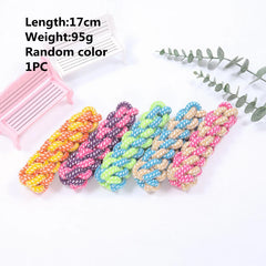 Interactive Cotton Rope Dog Toys Bite-Resistant Pet - PeticaDeals