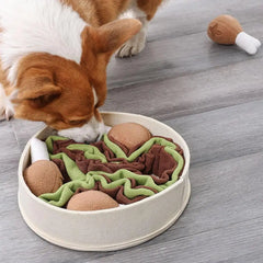 Interactive Dog Puzzle Chicken Leg Bucket Toys - PeticaDeals