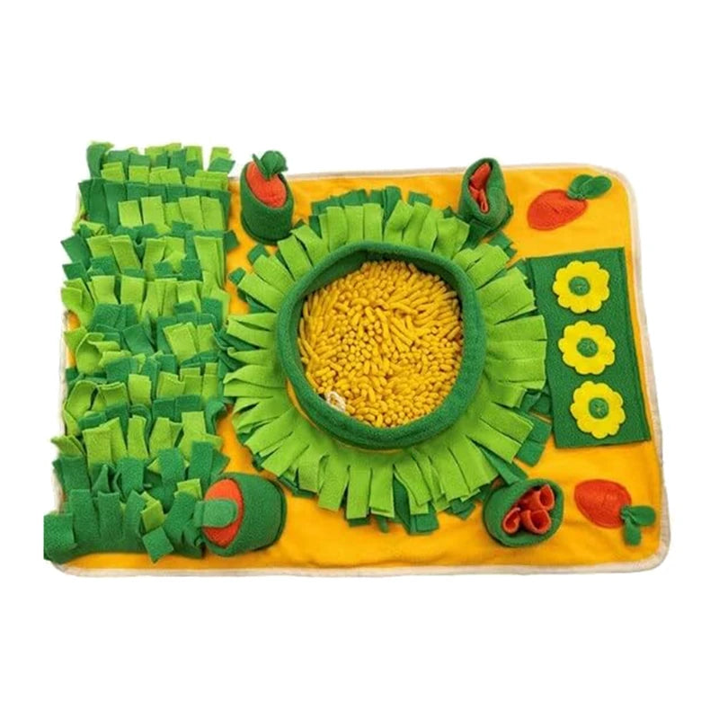 Interactive Puzzle Toy Slow Feeding Mat Durable - PeticaDeals