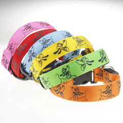 LED Dog Collar Light Night Safety Nylon - PeticaDeals