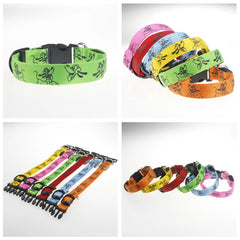 LED Dog Collar Light Night Safety Nylon - PeticaDeals