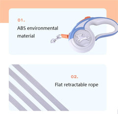 Leash Heavy Duty Dog Leash Retractable 3m - PeticaDeals