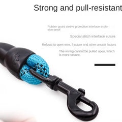 Leash Soft Strong Durable Dog Comfortable Short Training - PeticaDeals