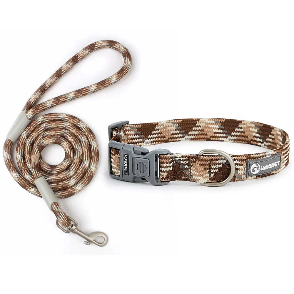 Leashes Collar Set Dogs - PeticaDeals