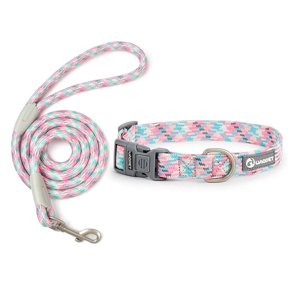 Leashes Collar Set Dogs - PeticaDeals
