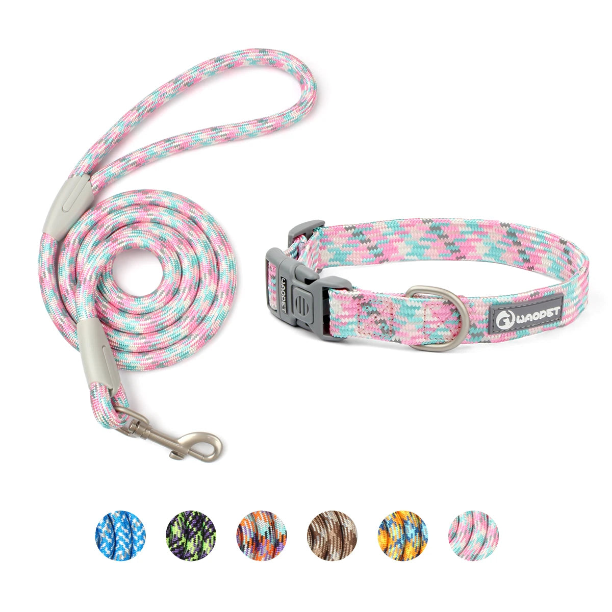 Leashes Collar Set Dogs - PeticaDeals