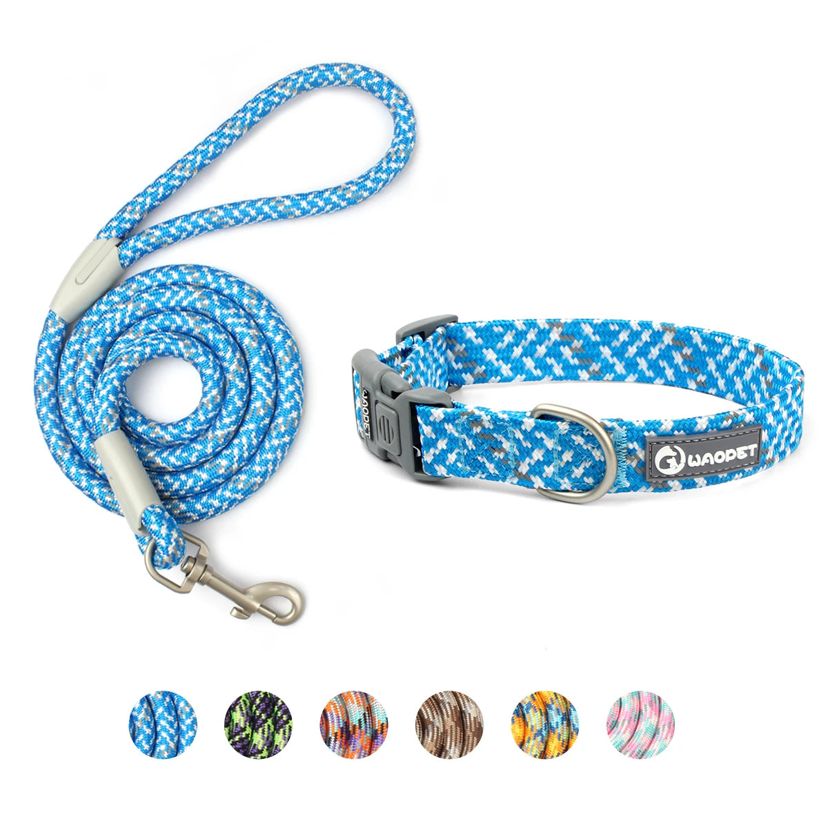 Leashes Collar Set Dogs - PeticaDeals