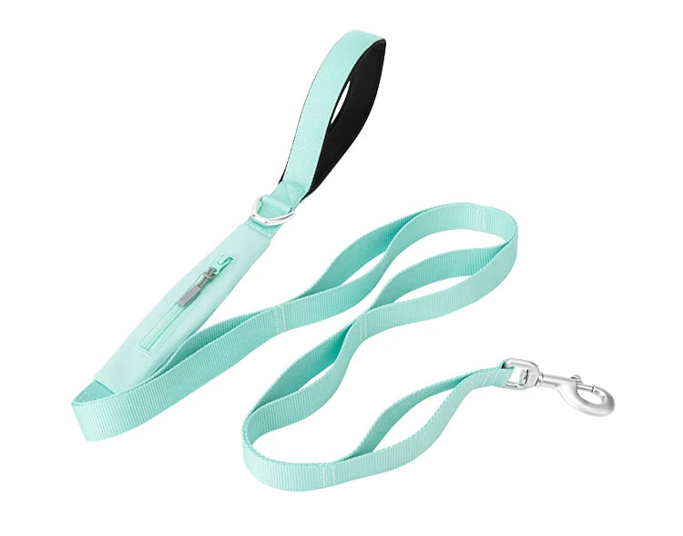 Lightweight Double Handle Dog Leash For Small Medium & Large - PeticaDeals