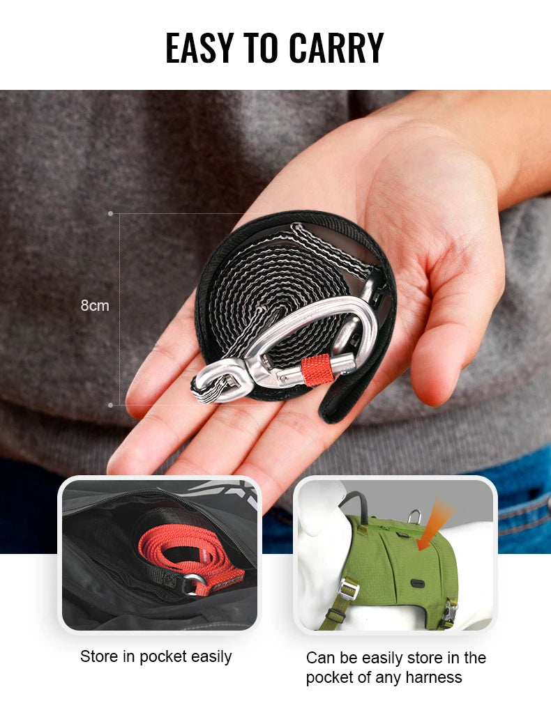 Lightweight Reflective Pet Leash High-Quality Small Adjustable Set Cute Luxury Designer - PeticaDeals