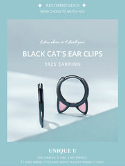 Lovely Pink Cute Pet Paw Studs Clips Girl Unique Jewelry - PeticaDeals