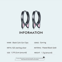 Lovely Pink Cute Pet Paw Studs Clips Girl Unique Jewelry - PeticaDeals