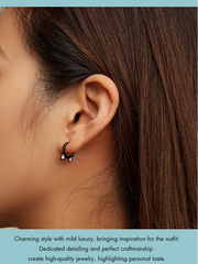 Lovely Pink Cute Pet Paw Studs Clips Girl Unique Jewelry - PeticaDeals