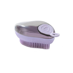 Mango Shaped Cat Dog Bathing Brush Dual Use of Dry and Wet Pet Grooming Combs - PeticaDeals