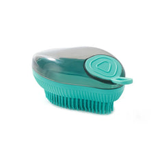 Mango Shaped Cat Dog Bathing Brush Dual Use of Dry and Wet Pet Grooming Combs - PeticaDeals