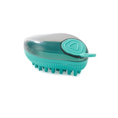 Mango Shaped Cat Dog Bathing Brush Dual Use of Dry and Wet Pet Grooming Combs - PeticaDeals