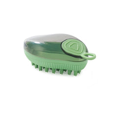 Mango Shaped Cat Dog Bathing Brush Dual Use of Dry and Wet Pet Grooming Combs - PeticaDeals