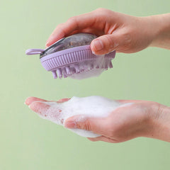 Mango Shaped Cat Dog Bathing Brush Dual Use of Dry and Wet Pet Grooming Combs - PeticaDeals