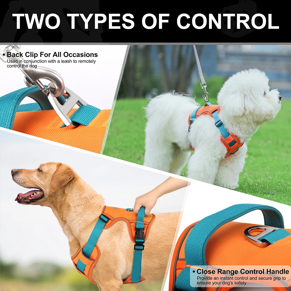 Mesh Breathable  Nylon Reflective Pet Training Vest Adjustable - PeticaDeals