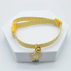 New Adjustable Pet Collar With Bell Small Dog Necklace - PeticaDeals