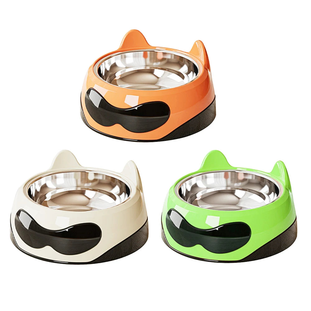 New Dog Bowls Beveled To Protect Neck Spine - PeticaDeals